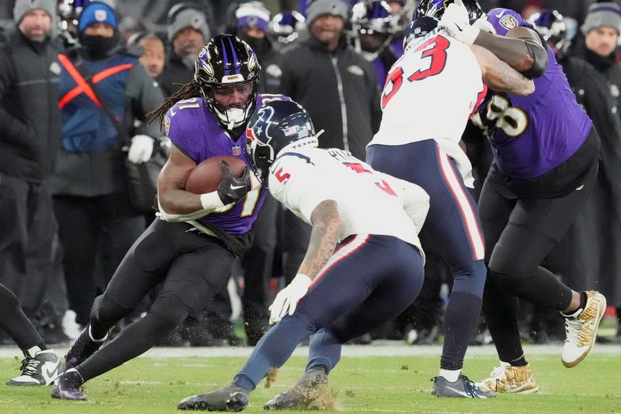 NFL: AFC Divisional Round-Houston Texans at Baltimore Ravens