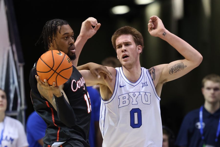 NCAA Basketball: Houston at Brigham Young