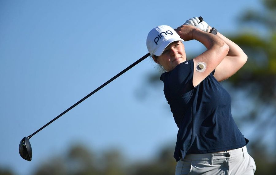 Ally Ewing, Grace Kim tied for lead at Meijer LPGA Classic