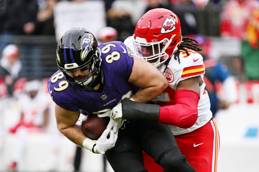 Ravens TE Mark Andrews uninjured after car accident