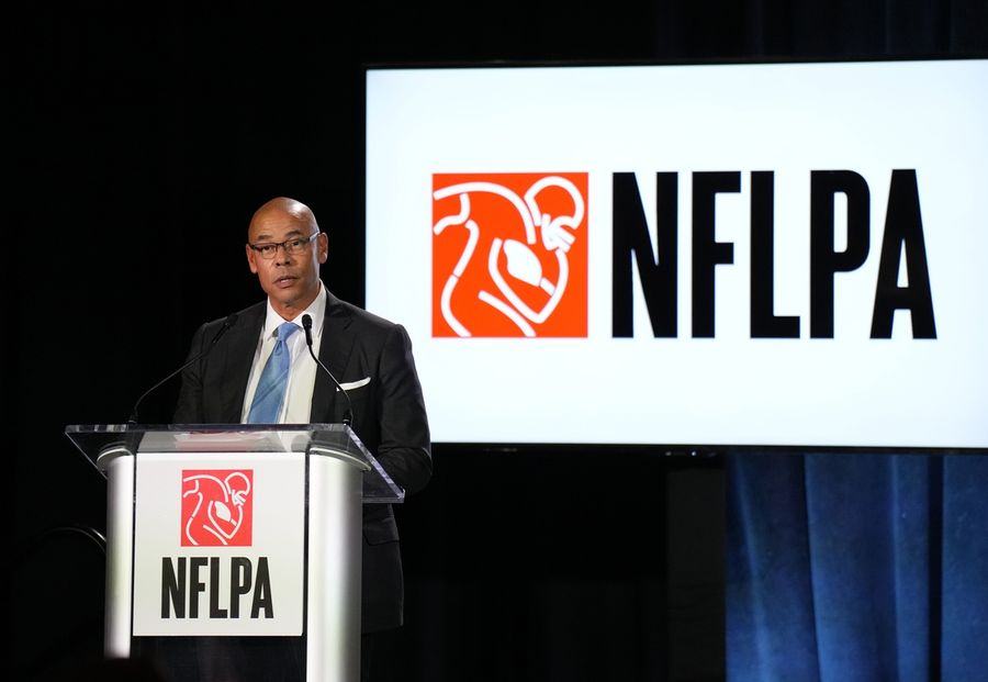NFL: Super Bowl LVIII-NFLPA Press Conference