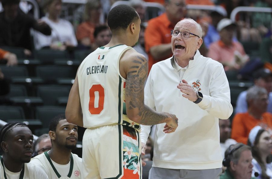 NCAA Basketball: North Carolina at Miami (FL)