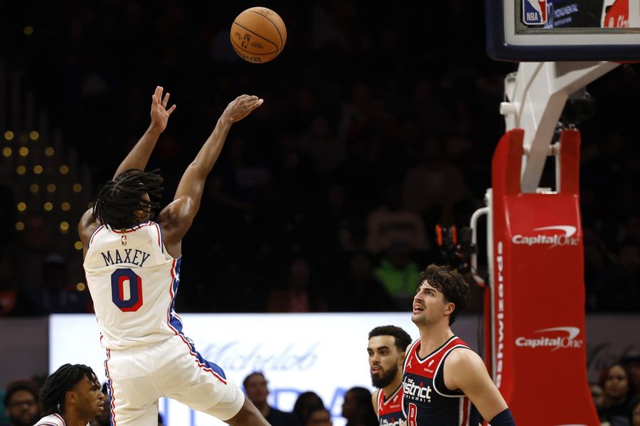 NBA: Philadelphia 76ers at Washington Wizards