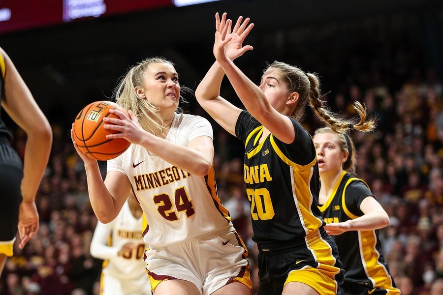 NCAA Womens Basketball: Iowa at Minnesota