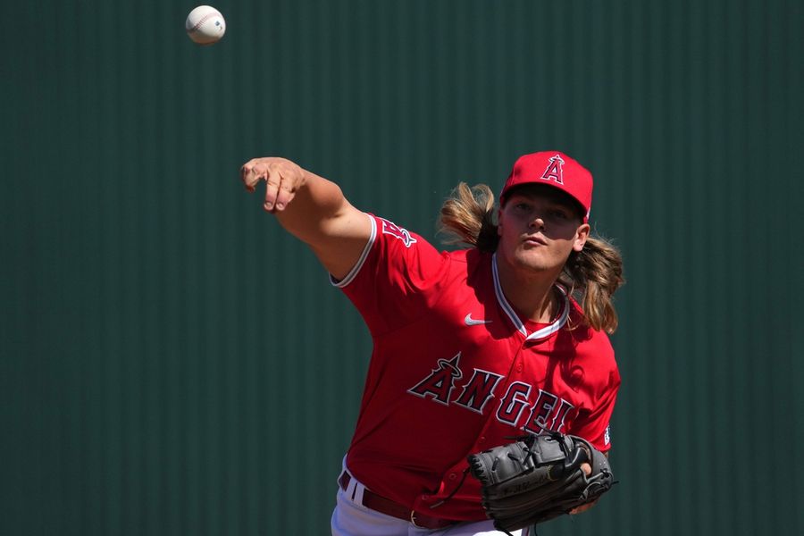 MLB : Entraînement de printemps - White Sox de Chicago contre Angels de Los Angeles