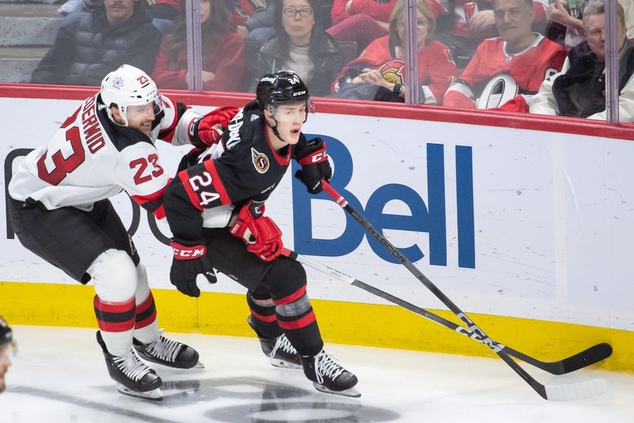 NHL: New Jersey Devils at Ottawa Senators