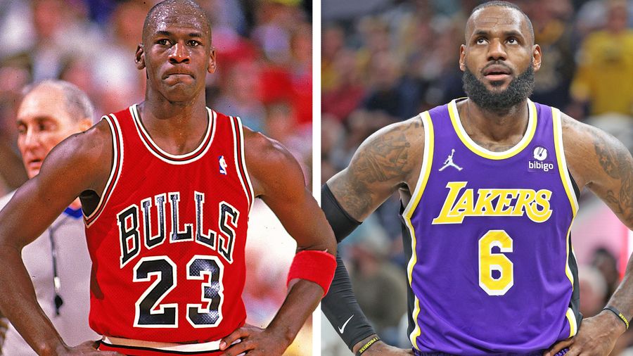 Jordan is better than LeBron… eyes closed