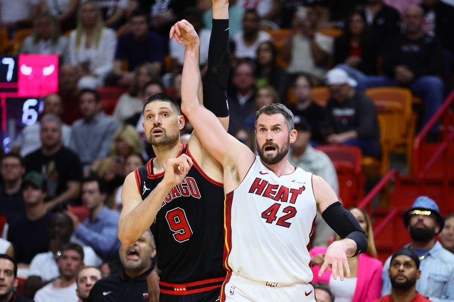 NBA: Playoffs-Chicago Bulls at Miami Heat