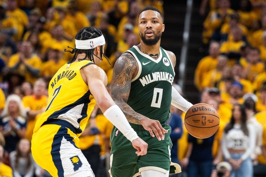 Reports: Lillard has Achilles strain, status unclear for Game 4