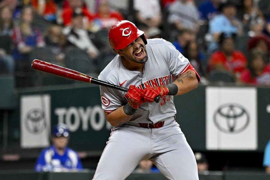 MLB: Cincinnati Reds at Texas Rangers