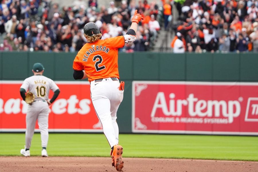 MLB: Oakland Athletics at Baltimore Orioles