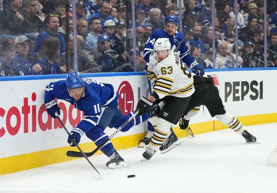 NHL: Stanley Cup Playoffs-Boston Bruins at Toronto Maple Leafs