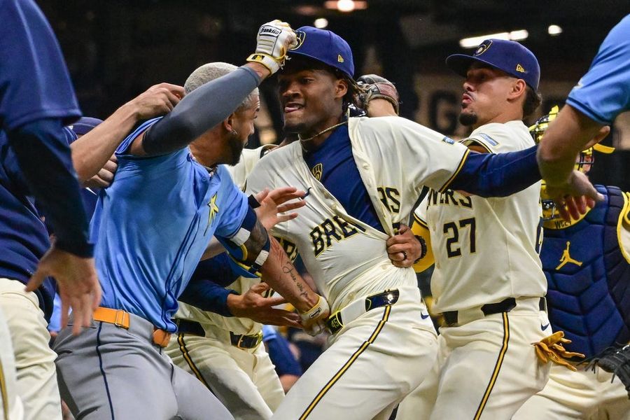 MLB: Tampa Bay Rays at Milwaukee Brewers