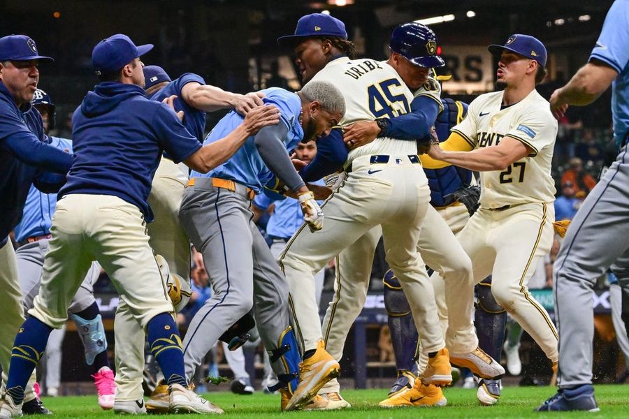 MLB: Tampa Bay Rays at Milwaukee Brewers