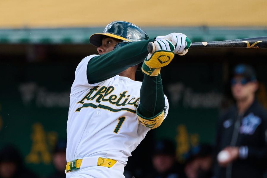 Athletics place OF Esteury Ruiz (wrist) on injured list
