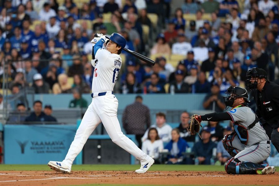 MLB: Miami Marlins at Los Angeles Dodgers