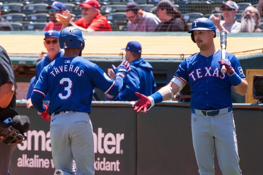 MLB: Texas Rangers at Oakland Athletics