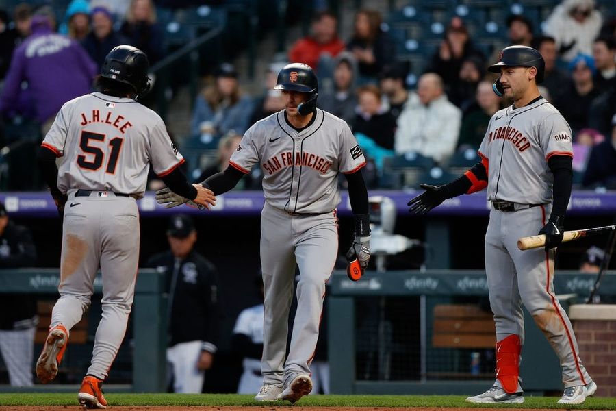 MLB: San Francisco Giants at Colorado Rockies
