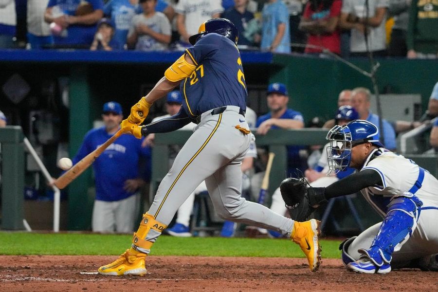 MLB: Texas Rangers at Kansas City Royals