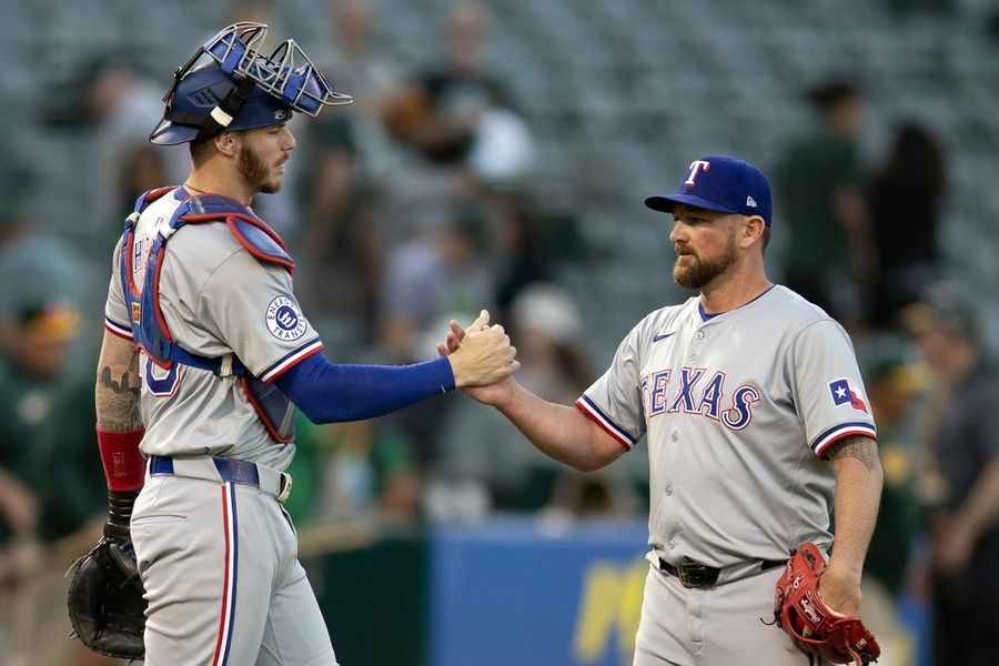 MLB: Game Two-Texas Rangers at Oakland Athletics