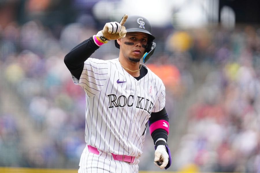 MLB: Texas Rangers at Colorado Rockies