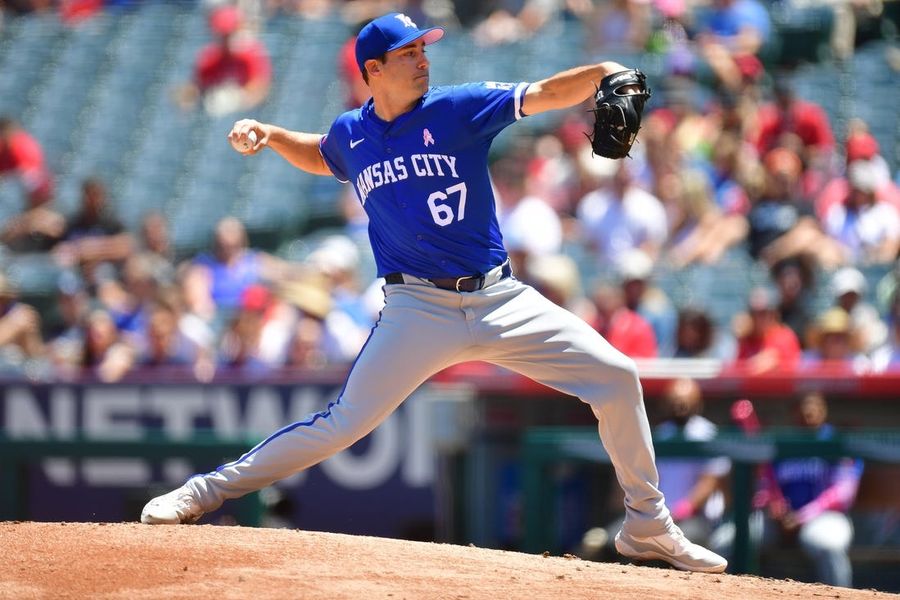 MLB: Kansas City Royals at Los Angeles Angels