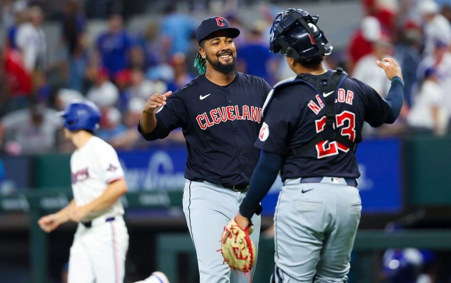 MLB: Cleveland Guardians at Texas Rangers