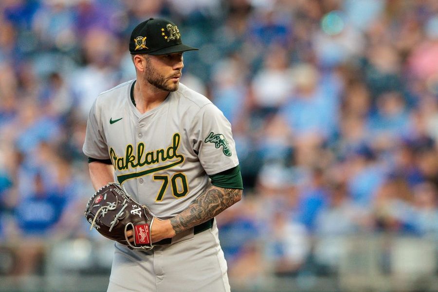 MLB: Oakland Athletics at Kansas City Royals