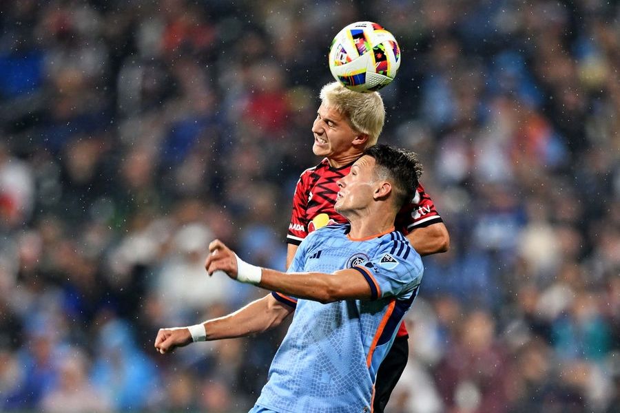 MLS: New York Red Bulls at New York City FC