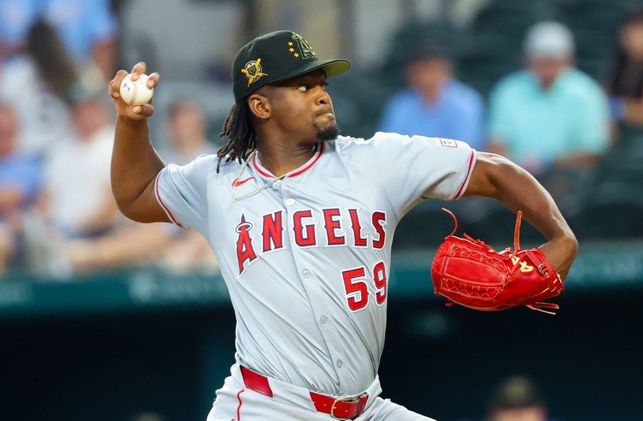 MLB: Los Angeles Angels at Texas Rangers