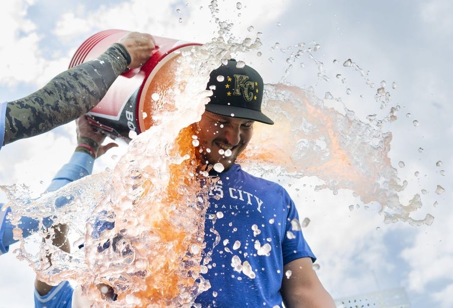 MLB: Oakland Athletics at Kansas City Royals