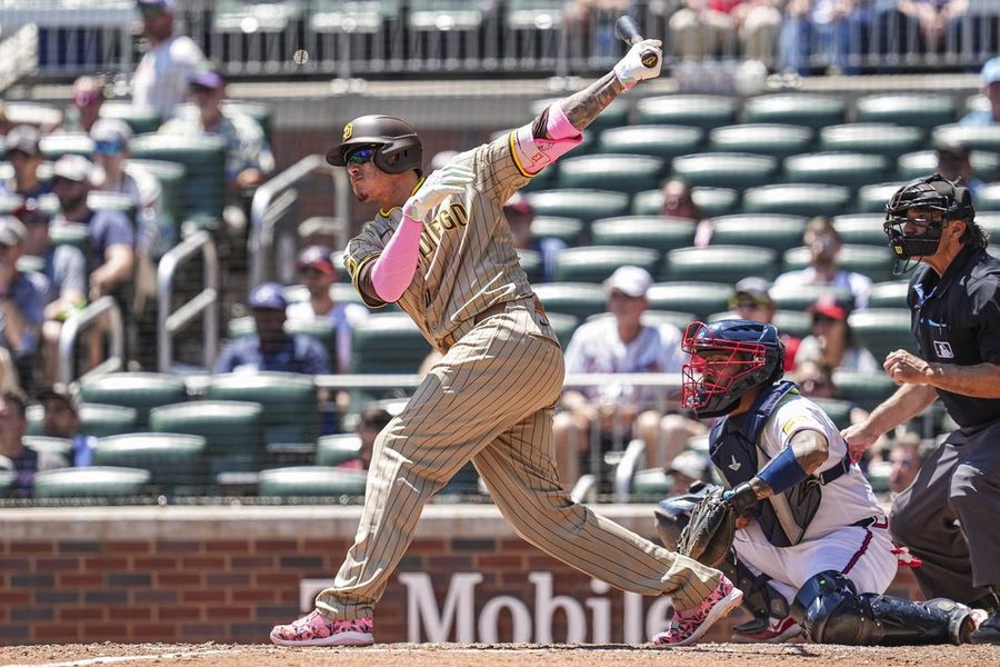 MLB: San Diego Padres at Atlanta Braves