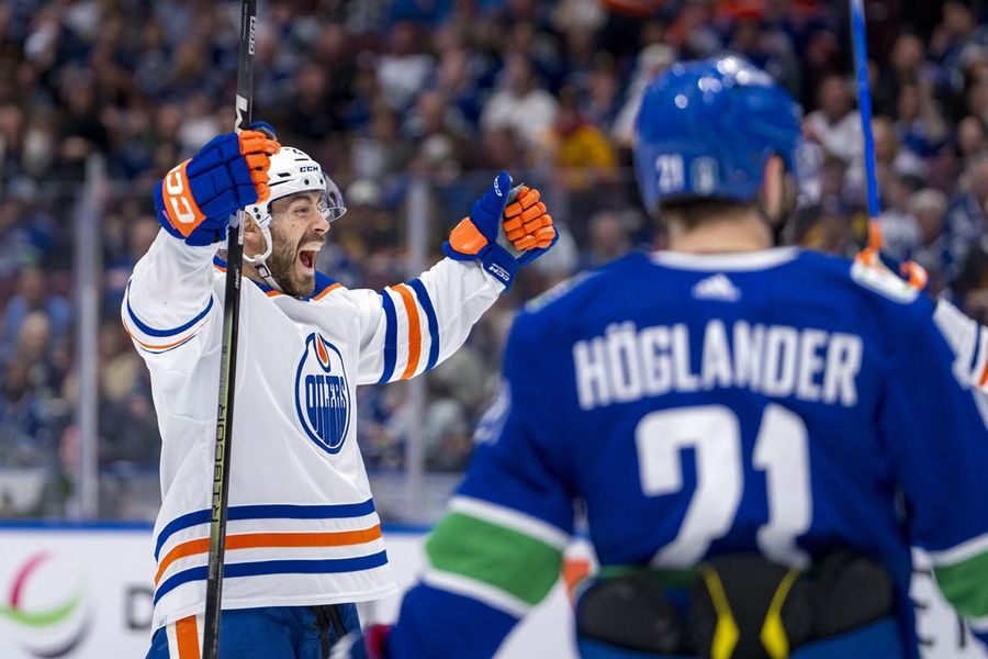 NHL: Stanley Cup Playoffs-Edmonton Oilers at Vancouver Canucks