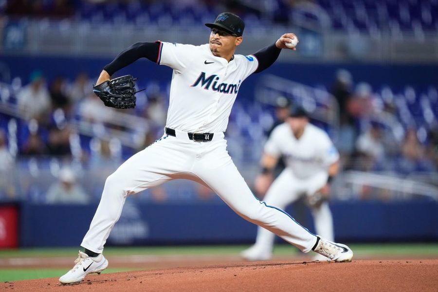 Marlins' Jesus Luzardo brings scoreless run into matchup with Padres