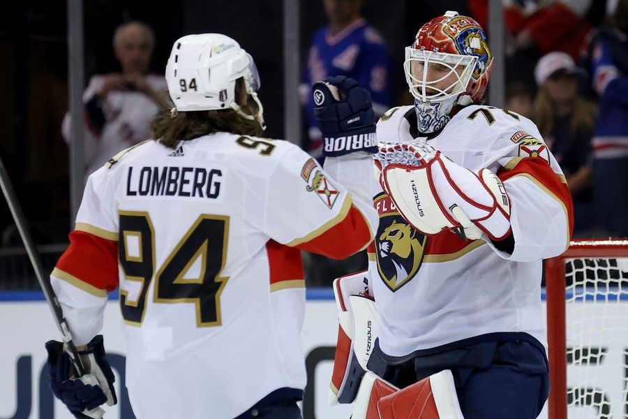 NHL: Stanley Cup Playoffs-Florida Panthers at New York Rangers