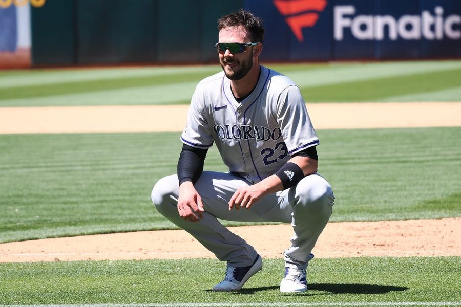 Rockies place 1B Kris Bryant (rib), OF Sean Bouchard (ankle) on IL