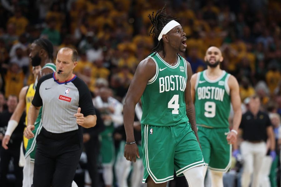 Celtics surge late vs. Pacers, take 3-0 lead in East finals 