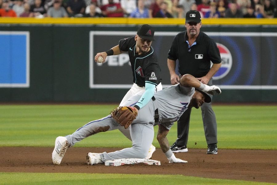 Ryan Weathers, Jake Burger help Marlins dump Diamondbacks