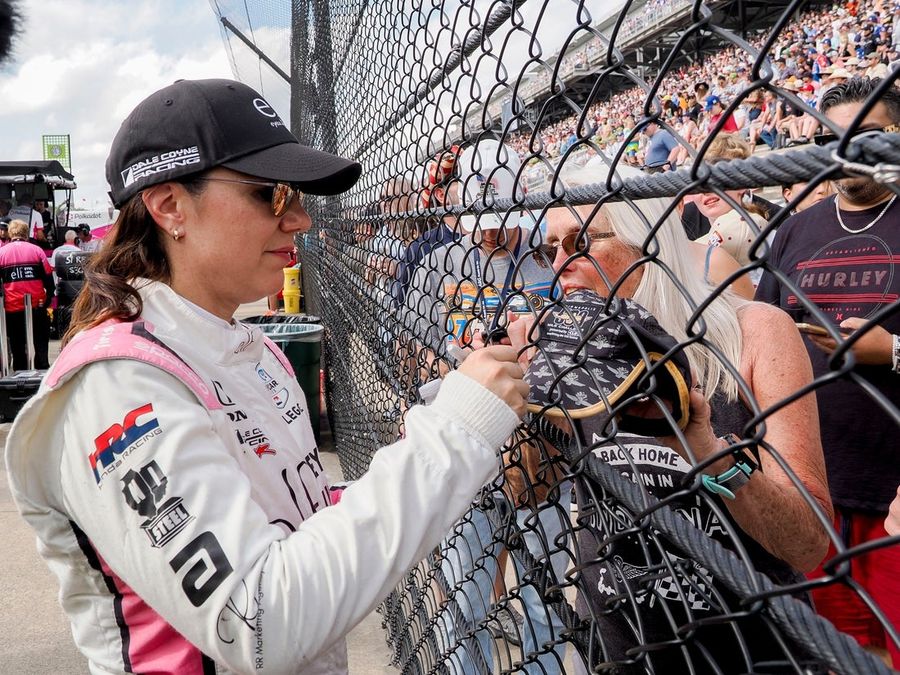Deadspin | Katherine Legge enters Indy 500 with AJ Foyt Racing  Katherine Legge signs autographs on May 26, 2024 during the 108th running of the Indianapolis 500 at Indianapolis Motor Speedway.   Katherine Legge will make her return to the Indianapolis 500 on May 24 in the No. 11 Chevrolet for HMD Motorsports in partnership with AJ Foyt Racing, the team announced Monday.  It will be the fifth Indy 500 for the 45-year-old Englishwoman, the only female driver competing in the 110th edition of “The Greatest Spectacle in Racing.”  “We worked incredibly hard to be back at this year’s Indianapolis 500, and I don’t take a single moment of it for granted,” said Legge, who last entered the race in 2024. “I’m beyond grateful to e.l.f. Cosmetics for believing that women deserve to take up space in every arena — including this one. Together, we’re proving that when you invest in a woman’s dream, there’s no limit to what she can achieve.  “It honestly feels like Christmas being back at the ‘500.’ Every time I return, I gain a deeper appreciation for what it takes, not just to compete here but to earn the opportunity to be here in the first place. I’m reminded that I’m a small part of this enormously storied event.”  Legge is one of just nine women ever to compete in the crown jewel of American open-wheel racing at Indianapolis Motor Speedway.  “This is a tremendous opportunity for HMD Motorsports and an incredibly proud moment for everyone involved with our organization,” HMD Motorsports president Mike Maurini said. “We have worked hard to establish HMD as a leader in driver development, and to now be part of an Indianapolis 500 program alongside AJ Foyt Racing and Katherine Legge is something very special.   “Katherine brings a wealth of experience, AJ Foyt Racing brings unmatched history, and together we believe we have assembled a program that can make a strong impression throughout the Month of May.”  Legge’s best finish in the Indy 500 was 22nd in her first appearance in 2012. During qualifying in 2023, she set records for the fastest one-lap qualifying speed (231.627 mph) and fastest four-lap average qualifying speed (231.070 mph) for a female driver.  “We’ve already seen what this partnership can do on the INDY NXT side with the speed, poles and race wins we’ve earned this season,” AJ Foyt Racing president Larry Foyt said. “HMD Motorsports has built an outstanding reputation and having them involved with this Indianapolis 500 effort adds another layer of depth to our program. Katherine is a talented and determined racer, and we’re excited to work together to bring this effort to life on the sport’s biggest stage.”  Practice sessions for the 2026 Indianapolis 500 begin at the fabled 2.5-mile oval on May 12.  –Field Level Media   #Deadspin #Katherine #Legge #enters #Indy #Foyt #Racing