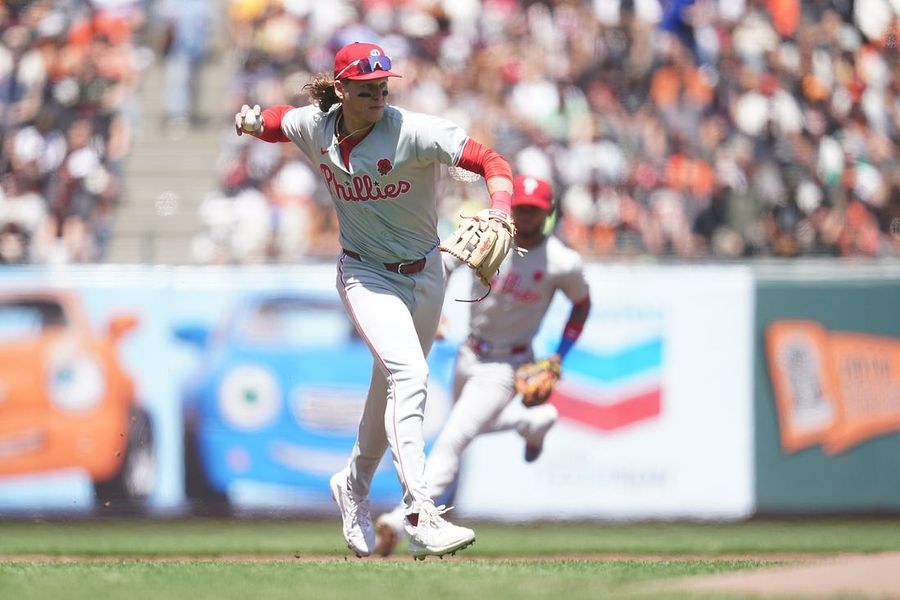 Phillies hope Alec Bohm can boost offense in finale vs. Giants