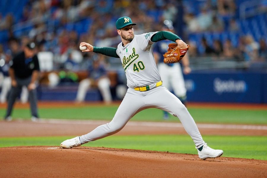 Mitch Spence shuts down Rays, A's get road win