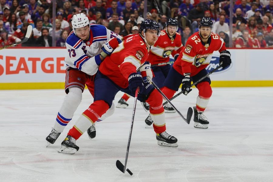 NHL: Stanley Cup Playoffs-New York Rangers at Florida Panthers