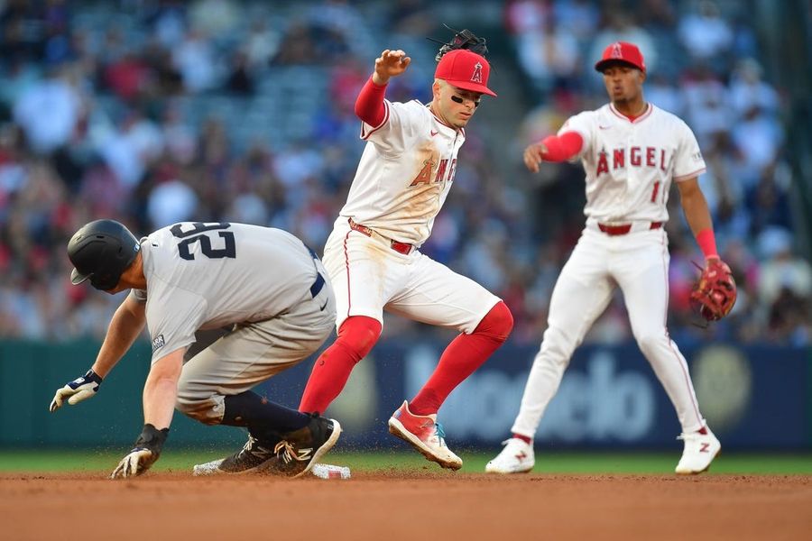 Angels edge Anthony Volpe, Yankees