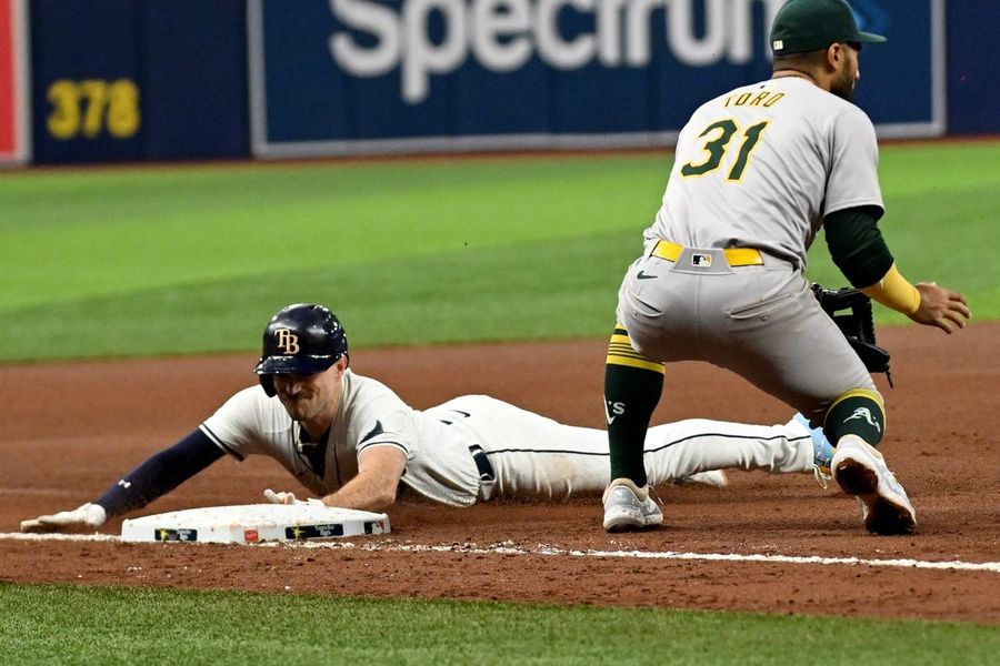 Jose Siri's walk-off single gives Rays win vs. A's 