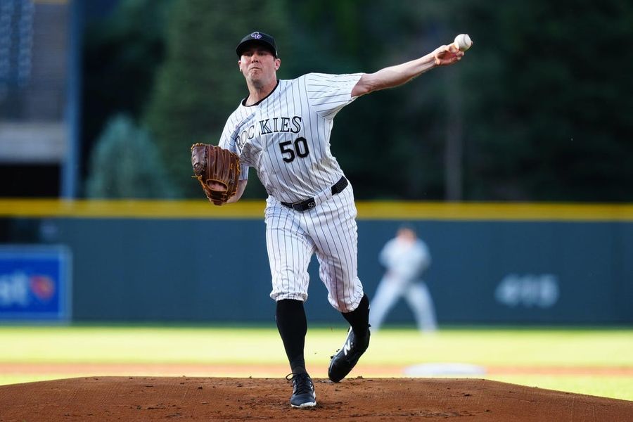 Rockies score six in second inning to top Guardians
