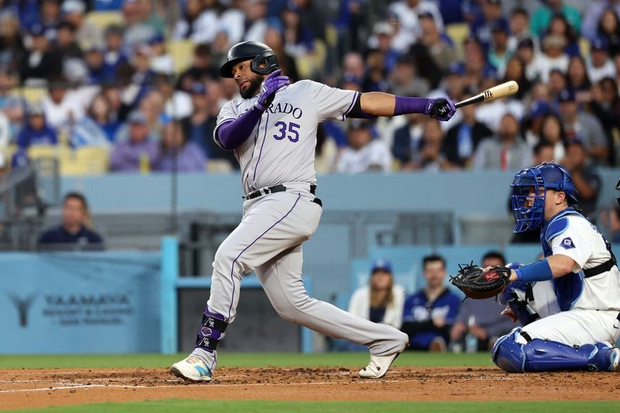 MLB: Colorado Rockies at Los Angeles Dodgers