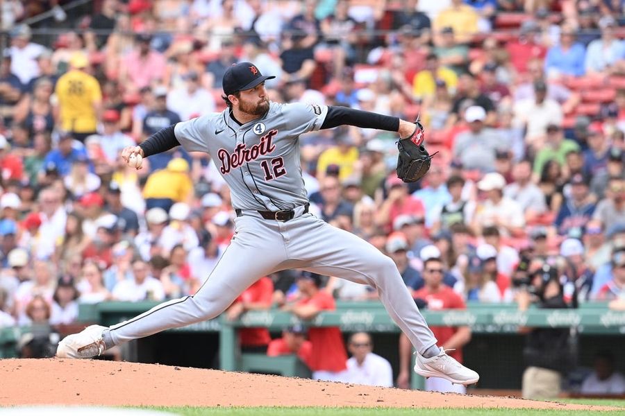 MLB: Detroit Tigers at Boston Red Sox