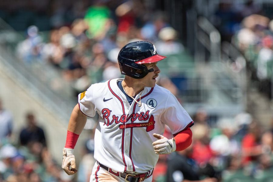 MLB: Oakland Athletics at Atlanta Braves