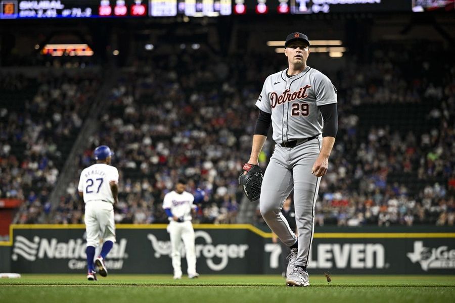 MLB: Detroit Tigers at Texas Rangers
