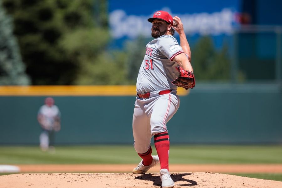 MLB: Cincinnati Reds at Colorado Rockies